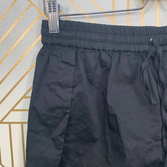 Robert Rodriguez Black Cotton Drawstring Shorts - Picture 2 of 10